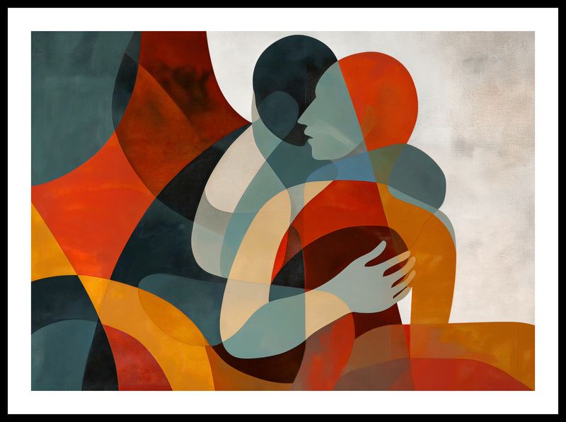 Plakat 70x50cm Objęcia zdjęcie 3