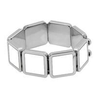 Bransoletka z 9 blaszkami do nadruku Sublimacja Termotransfer