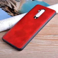 Etui AIORIA Vintage LEATHER do OnePlus 7T Pro czerwony