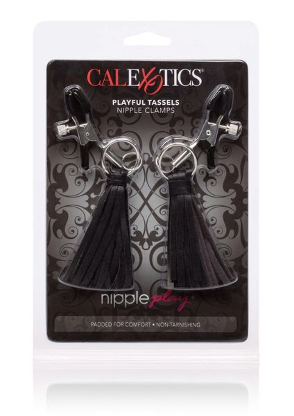 Playful Tassels Nipple Clamps Black zdjęcie 2