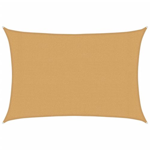 Żagiel przeciwsłoneczny, 160 g/m², piaskowy, 3x4 m, HDPE na Arena.pl