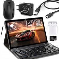 TABLET 10,1" 4G SIM LTE NAWIGACJA WIFI GPS ZESTAW ETUI MYSZKA RYSIK HEELLY