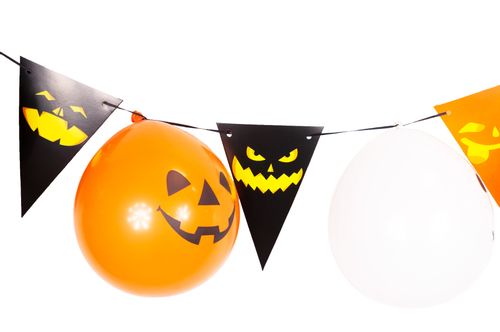GIRLANDA HALLOWEEN Z BALONAMI DUŻA DEKORACJA na Arena.pl