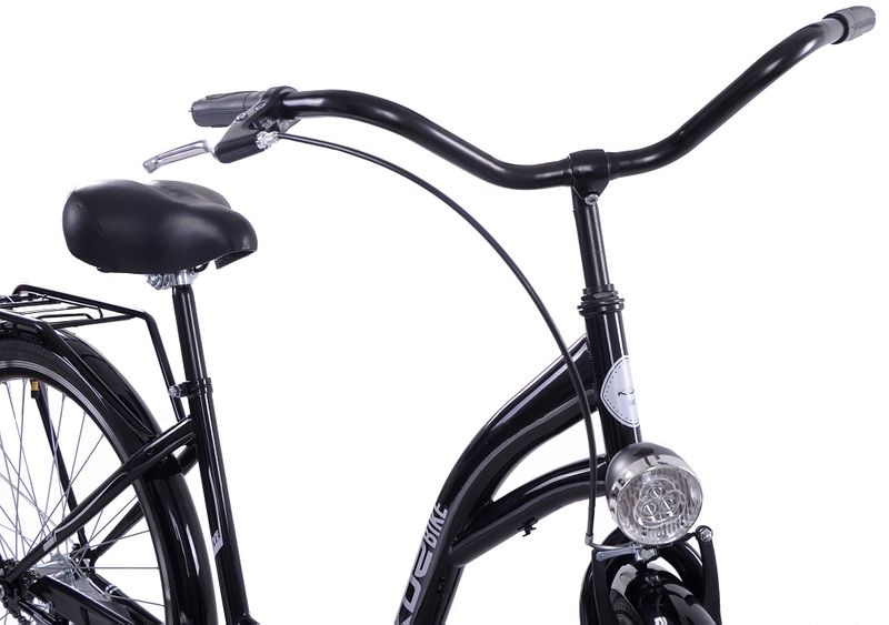 (K14) Rower miejski Kozbike 28 czarny standard zdjęcie 3