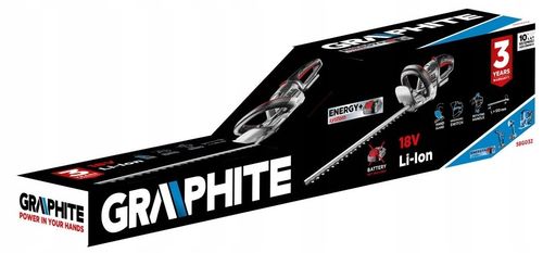 NOŻYCE AKUMULATOROWE DO ŻYWOPŁOTU 58G0322 GRAPHITE na Arena.pl