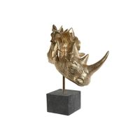 Emaga Figurka Dekoracyjna Home ESPRIT Czarny Złoty 33 x 24 x 43,5 cm