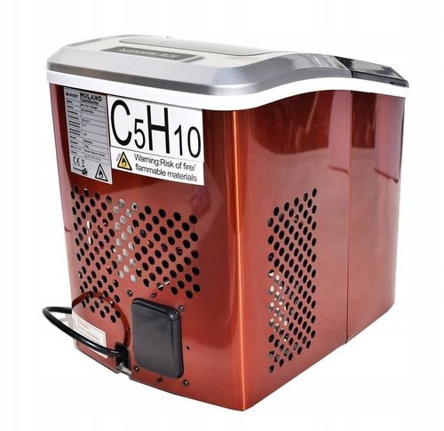 KOSTKARKA DO LODU ICE MAKER BULLET 15 KG POMARAŃCZOWA WYDAJNA MOCNA BAROWA na Arena.pl