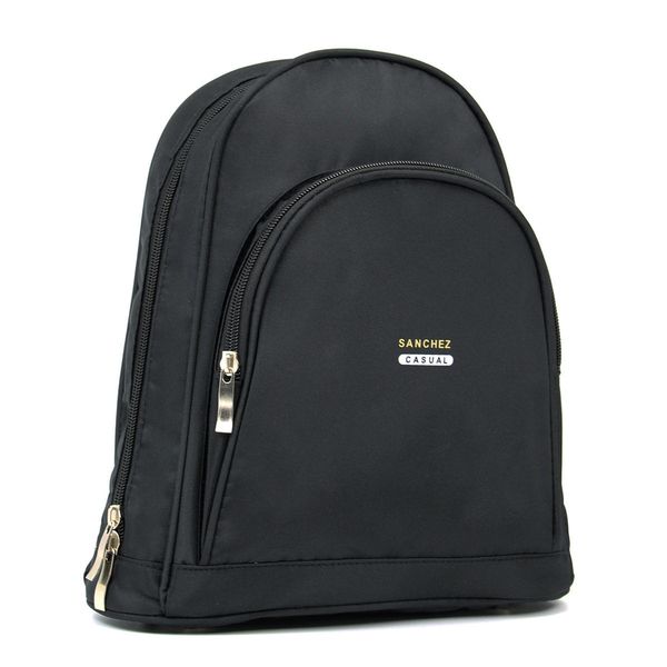 lekki plecak sanchez casual - czarny zdjęcie 3