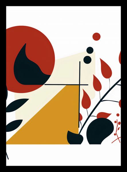 Plakat 39,5x55cm Ogień i Flora zdjęcie 2