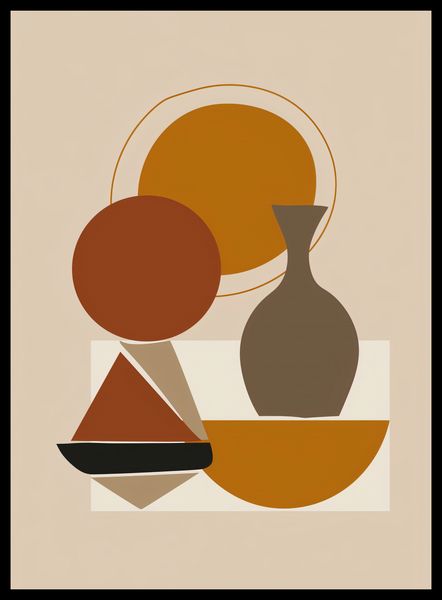 Plakat 40x55cm Geometryczna Utrata zdjęcie 2