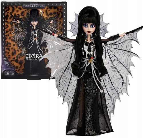 Monster High Elvira Mistress of the Dark Lalka kolekcjonerska Skullector na Arena.pl