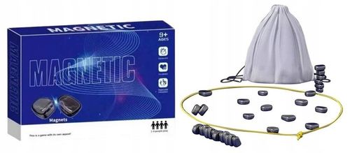 MAGNETYCZNA GRA W SZACHY KAMIENIE MAGNETYCZNE GRA EDUKACYJNE ZESTAW na Arena.pl