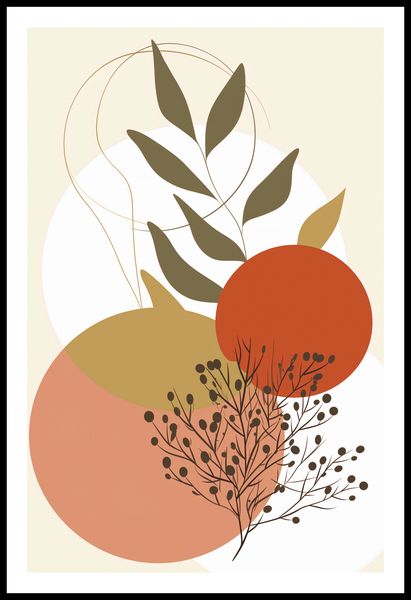 Plakat 53x81cm Impresja Jesieni zdjęcie 3