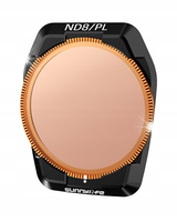FILTR HYBRYDOWY 2w1 Polaryzacyjny PL + Szary ND8 do DJI AIR 3S 3 S + ETUI