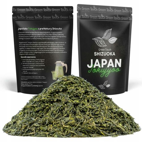Herbata zielona japońska SENCHA TOKUJYOO SHIZUOKA 100 g O KREMOWYM FINISZU na Arena.pl