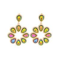 kolczyki lśniące cyrkonie