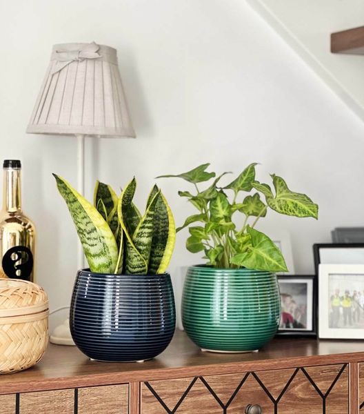 DONICZKA OSŁONKA CERAMICZNA NOWOCZESNA 15CM zdjęcie 2