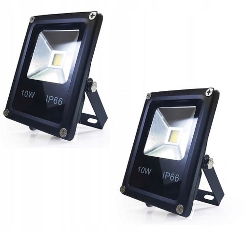 2x NAŚWIETLACZ LED SLIM 10W na Arena.pl