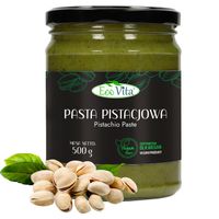 Krem Pistacjowy 500 g PASTA PISTACJOWA 100% z PISTACJI Świeży Vegan
