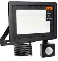 Naświetlacz LED SLIM 30W halogen czujnik ruchu zmierzchu reflektor halogen