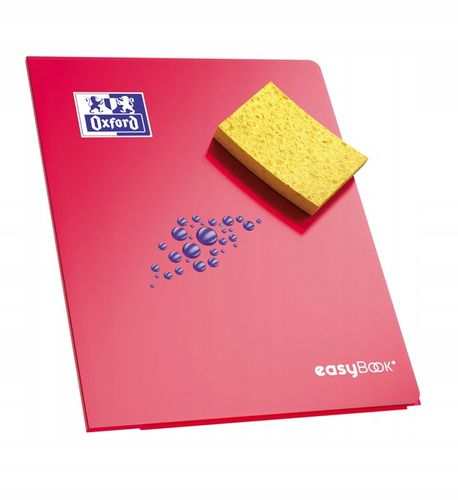 Zeszyt z okładką PP A4 60 kartek w kratkę OXFORD Easybook ZESTAW 8 kolorów na Arena.pl