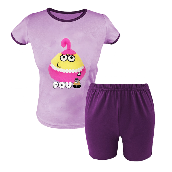 Krótka Piżama dziecięca Pou zdjęcie 1