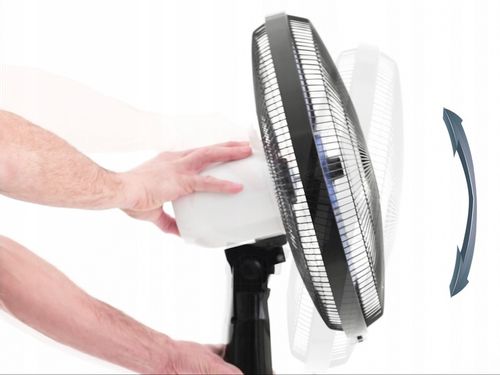 NOWOCZESNY WENTYLATOR podłogowy BIMAR AMA12 CICHY PILOT TIMER OSCYLACJA na Arena.pl