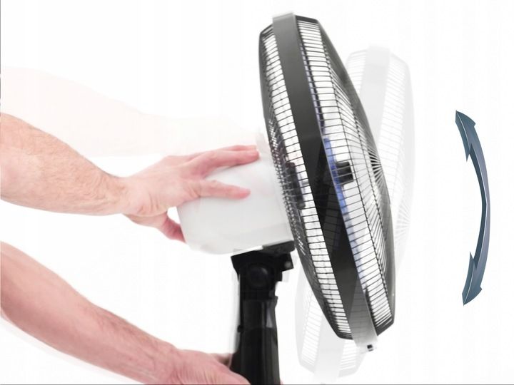 NOWOCZESNY WENTYLATOR podłogowy BIMAR AMA12 CICHY PILOT TIMER OSCYLACJA zdjęcie 4