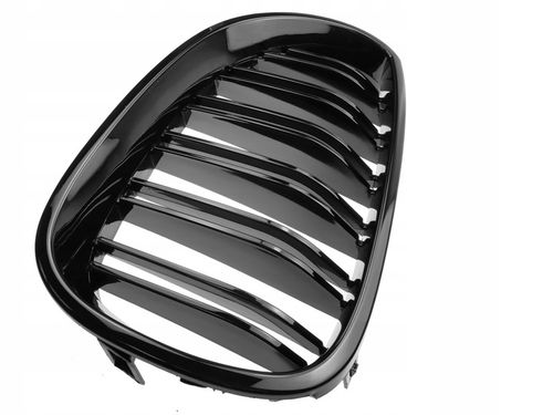 Nerki atrapa grill CZARNY POŁYSK do BMW E60 E61 M5 na Arena.pl