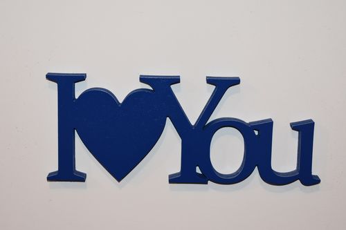 Napis I love You na Arena.pl