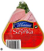 Werbliński Szynka Polska wieprzowo- drobiowa 110 g