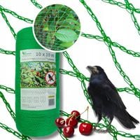 MOCNA SIATKA na PTAKI szpaki na BALKON DRZEWKA 10x10 m GRUBY SPLOT 20G