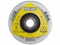 2X KLINGSPOR ŚCIERNICA CZYSZCZĄCA 125mm NCD 200