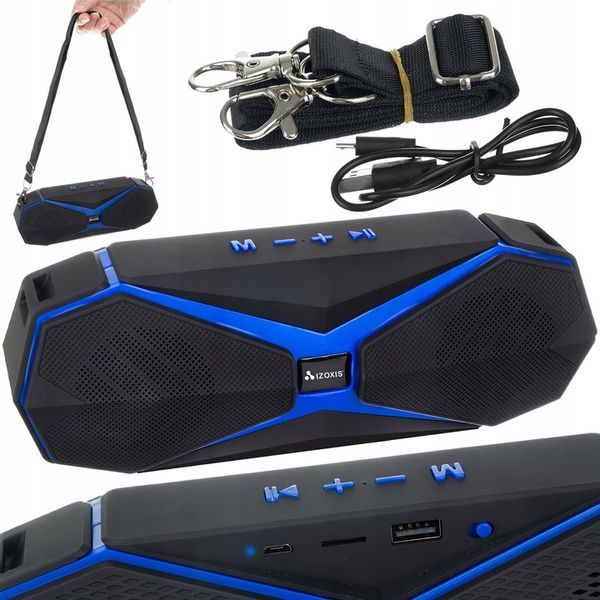 Głośnik Bluetooth Bezprzewodowy Boombox FM TF SD zdjęcie 1
