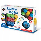 SZYBKA LOGIKA GENIALNY DZIECIAK GRA LOGICZNA ZRĘCZNOŚCIOWA OD 6 LAT