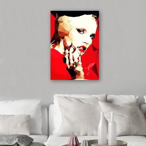Deco Panel, Kobieta w czerwieni 40x60 na Arena.pl