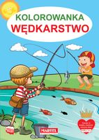 KSIĄŻECZKA KOLOROWANKA WĘDKARSTWO