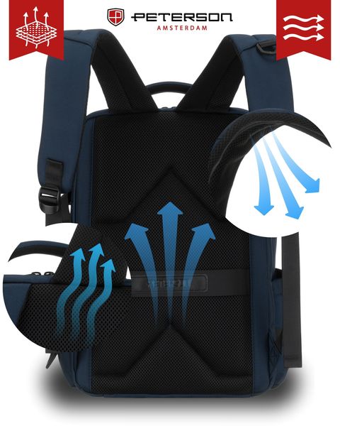 plecak ptn hy241-7031 navy zdjęcie 5