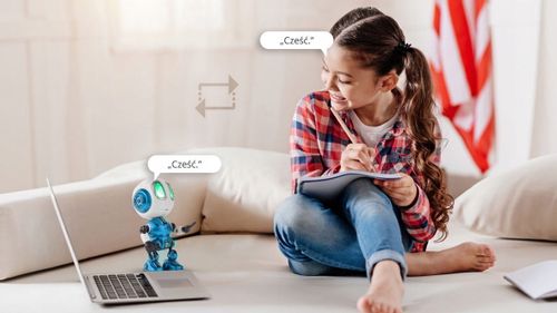 Robot dla Dzieci Voice powtarza co usłyszy na Arena.pl