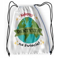 Plecak Sportowy Szkolny Dla Dentysty Worek Z Nadrukiem Ze Zdjęciem