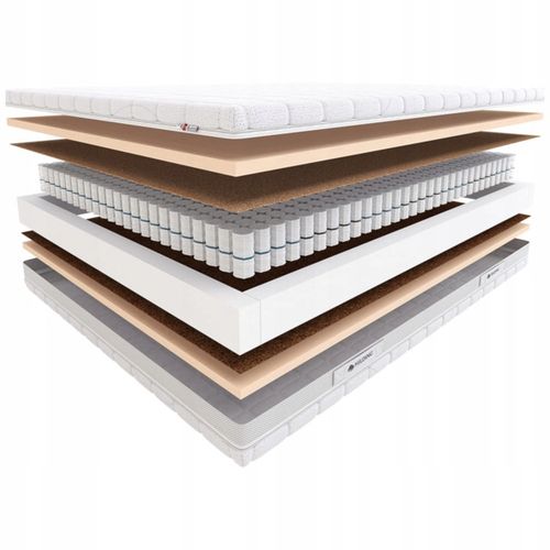 Materac PASODOBLE Hilding 160x200 cm TWARDY Medyczny Sprężynowy VELVET na Arena.pl