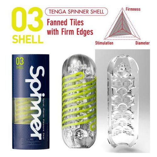 Masturbator Tenga Spinner Shell na Arena.pl