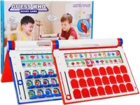 gra logiczna ZGADNIJ KTO? ZGADNIJ CO? 8 plansz FAMILIJNA prezent