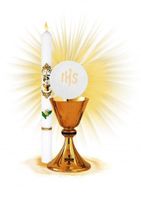 Opłatek na Tort Pierwsza Komunia Święta Komunijny Biblia Hostia Format A4