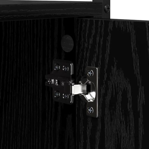 Szafka na pralkę Czarny dąb 68 x 48,5 x 194 cm na Arena.pl