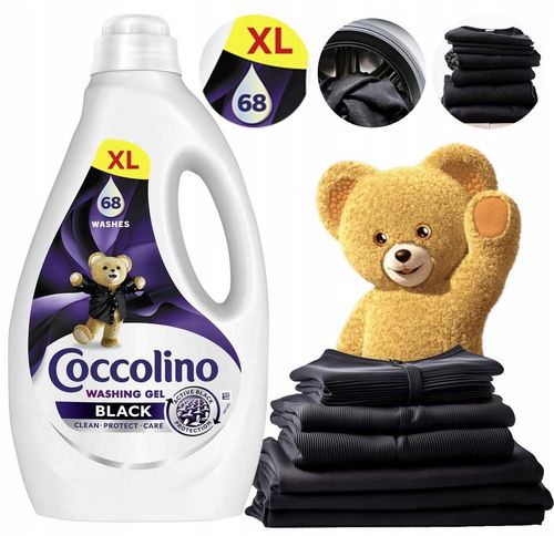 coccolino black & dark xl żel do prania czarnych 68 prań 2,72l na Arena.pl