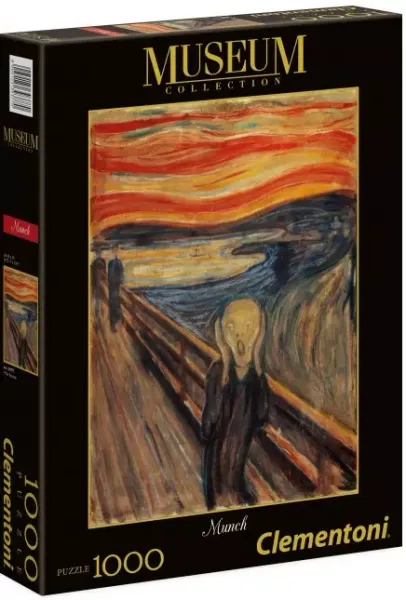 Puzzle 1000 elementów. Museum. Edvard Munch. Krzyk zdjęcie 1