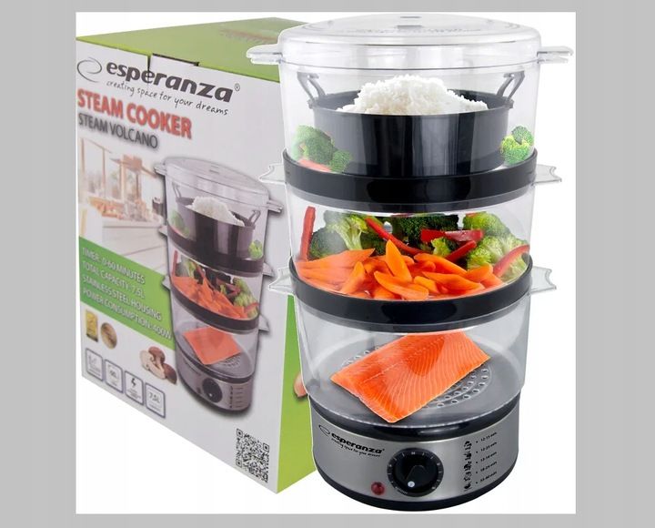 Parowar Esperanza STEAM VOLCANO EKG009 zdjęcie 7