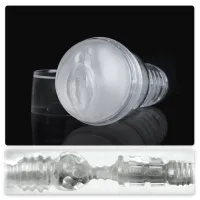 fleshlight ice lady crystal przezroczysta maszyna intymna 25,5 cm