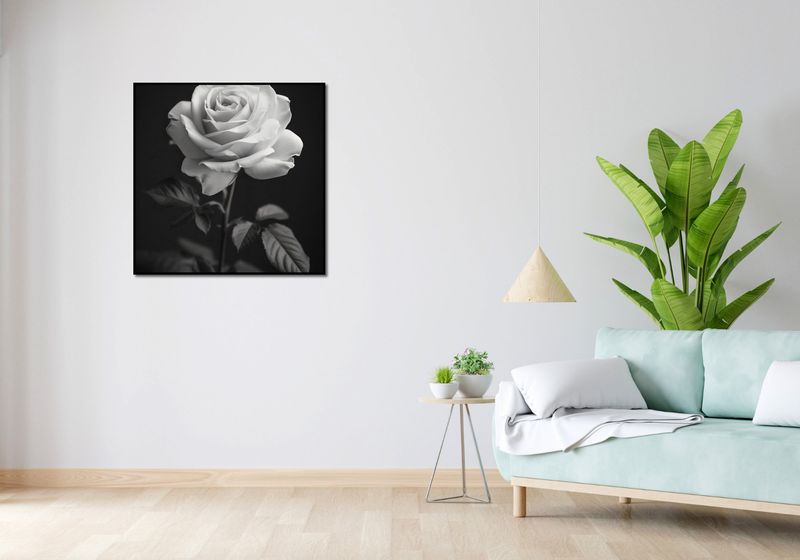 Plakat 80x80cm Płatki Róż zdjęcie 4